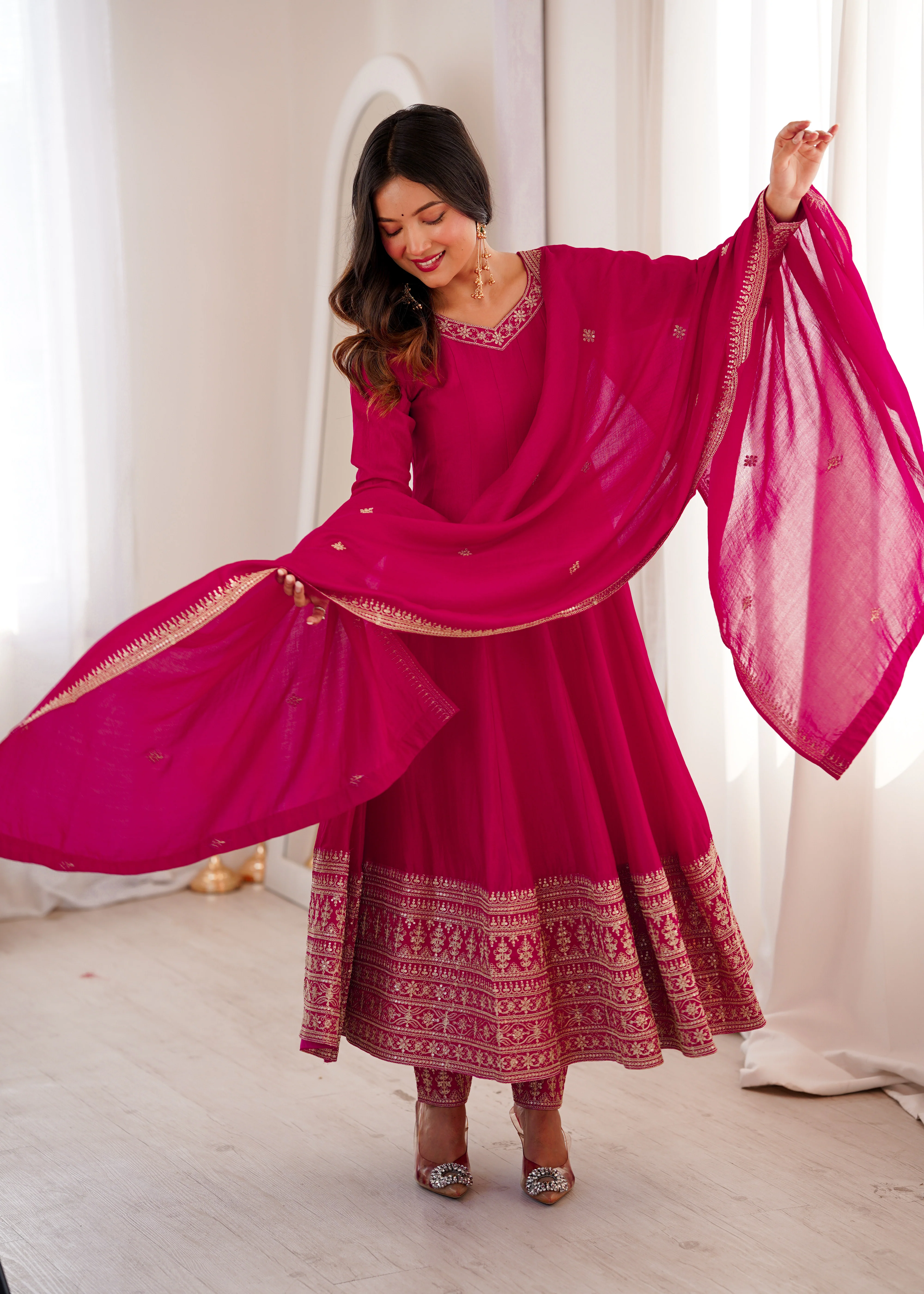 Chic Harmony: A Dance of Tradition and Modernity - Image 3