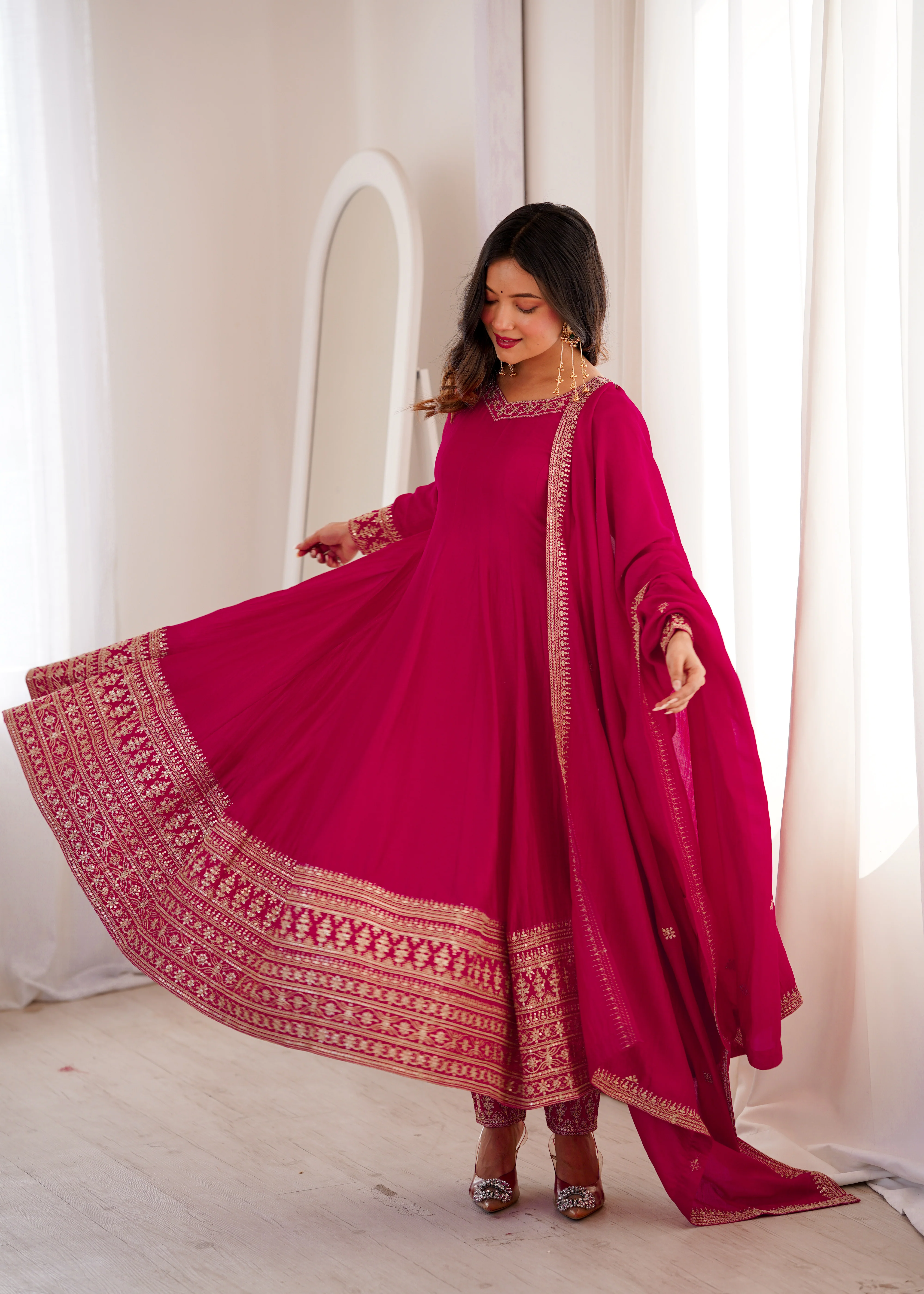 Chic Harmony: A Dance of Tradition and Modernity - Image 6