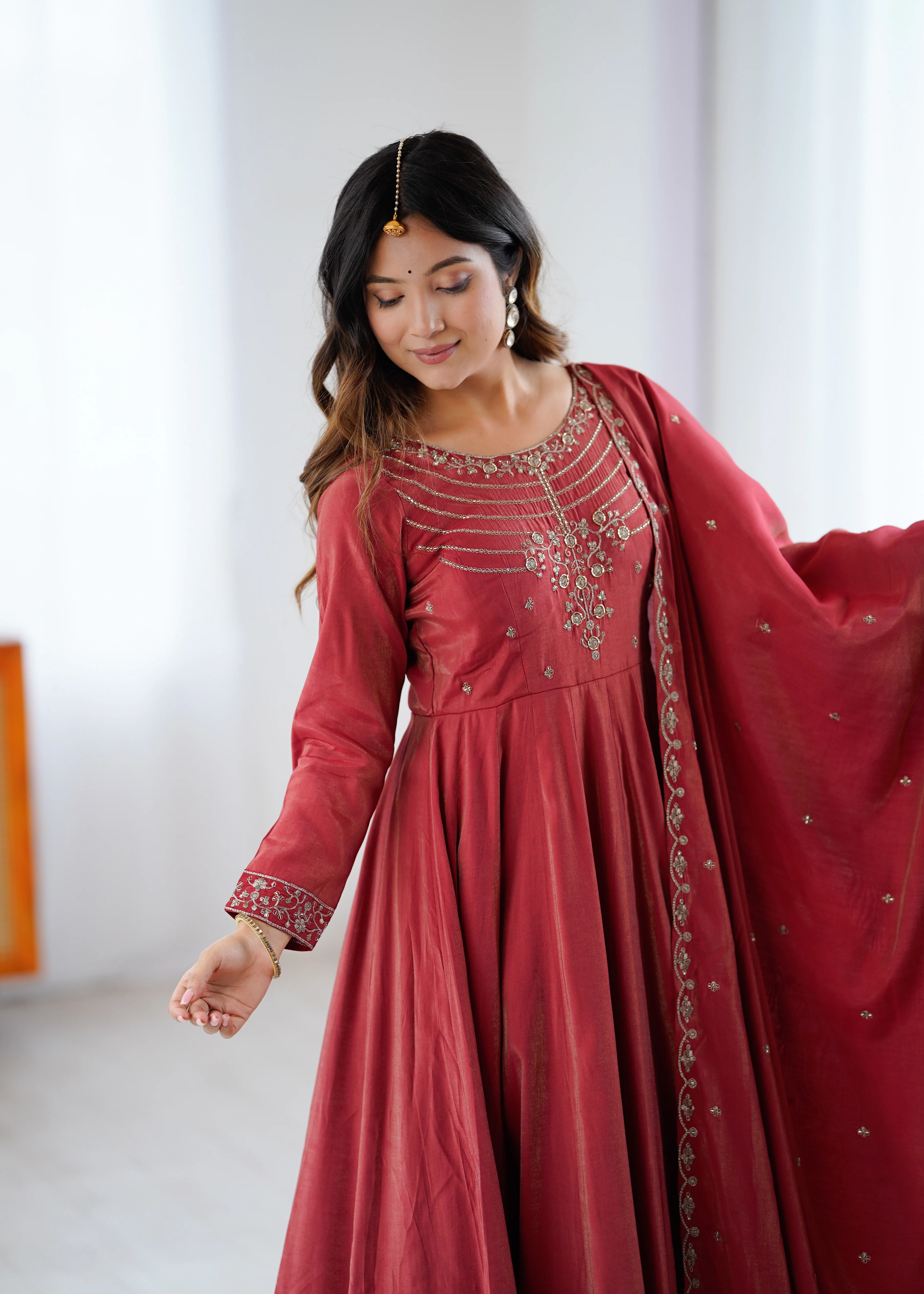 Crimson Charm: A Celebration of Tradition and Style - Image 3
