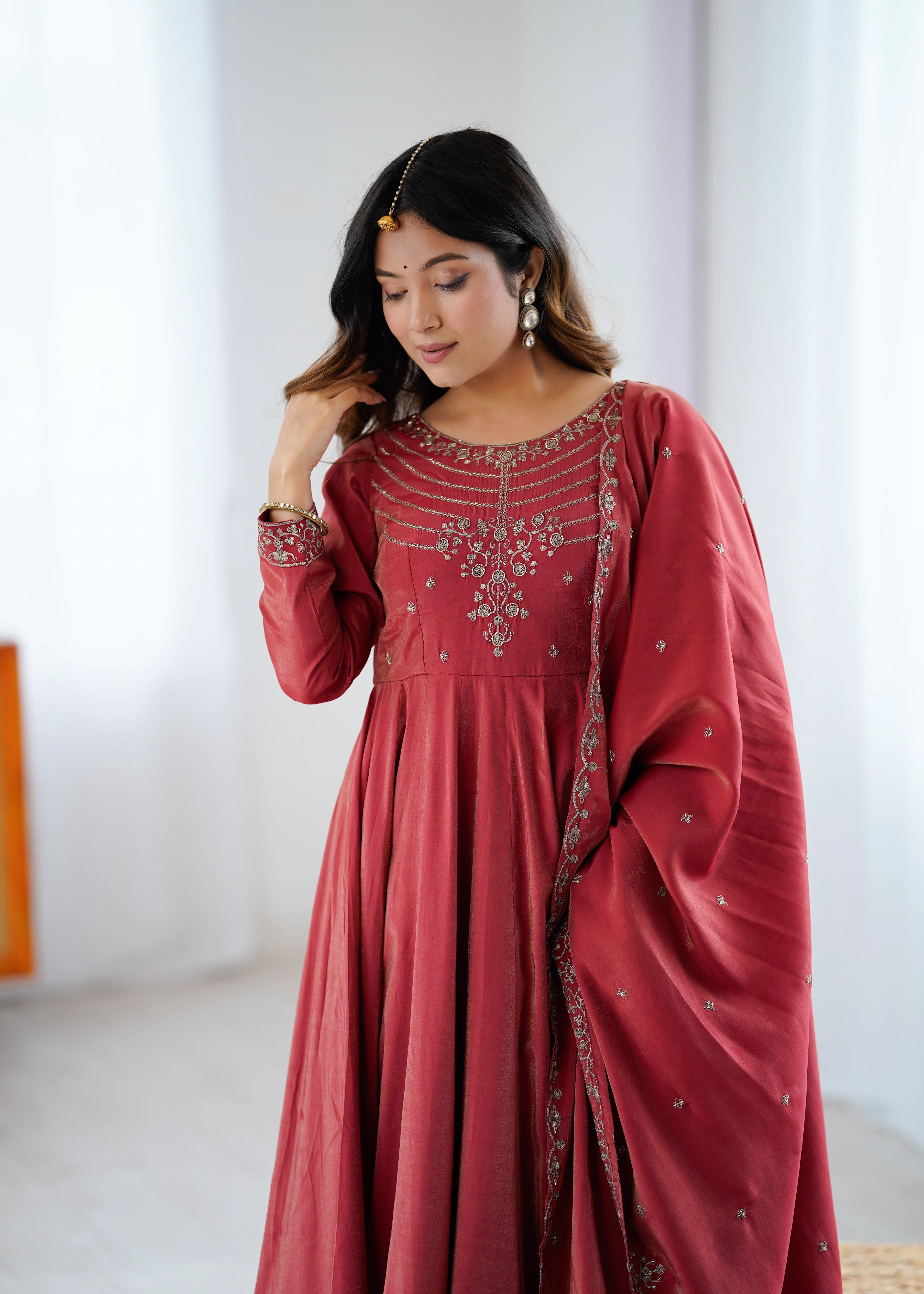 Crimson Charm: A Celebration of Tradition and Style - Image 4