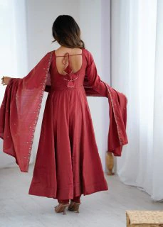 Crimson Charm: A Celebration of Tradition and Style - Image 6