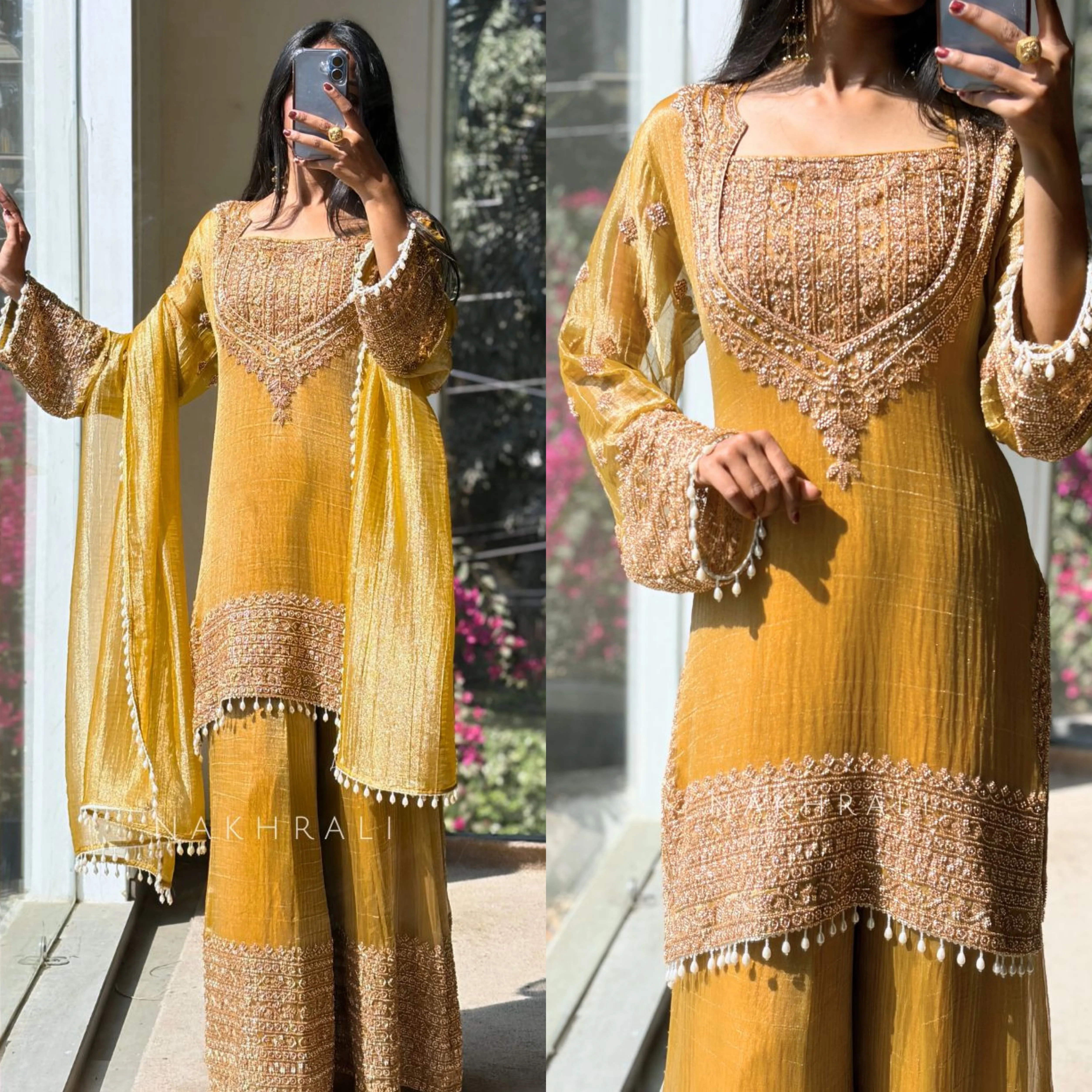 Radiant Attire for Festive Celebrations - Image 2