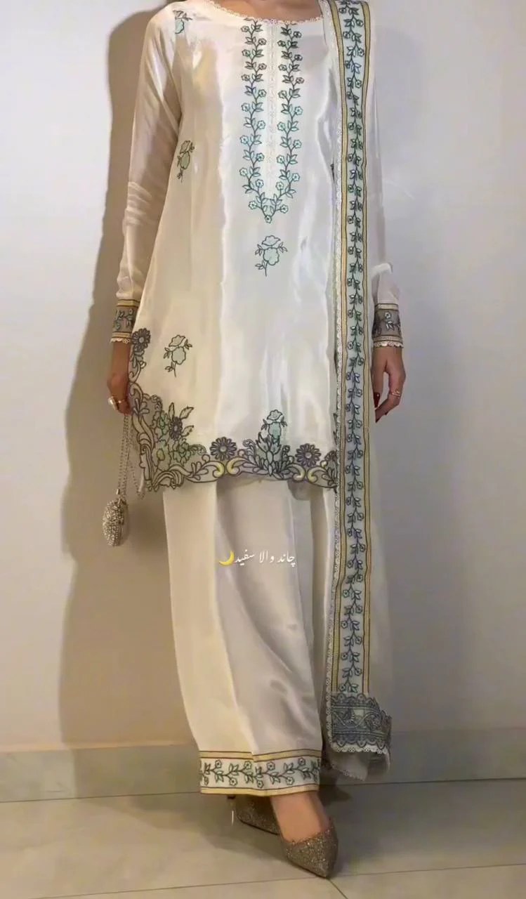 Serenity in Silk Graceful Ensemble - Image 5