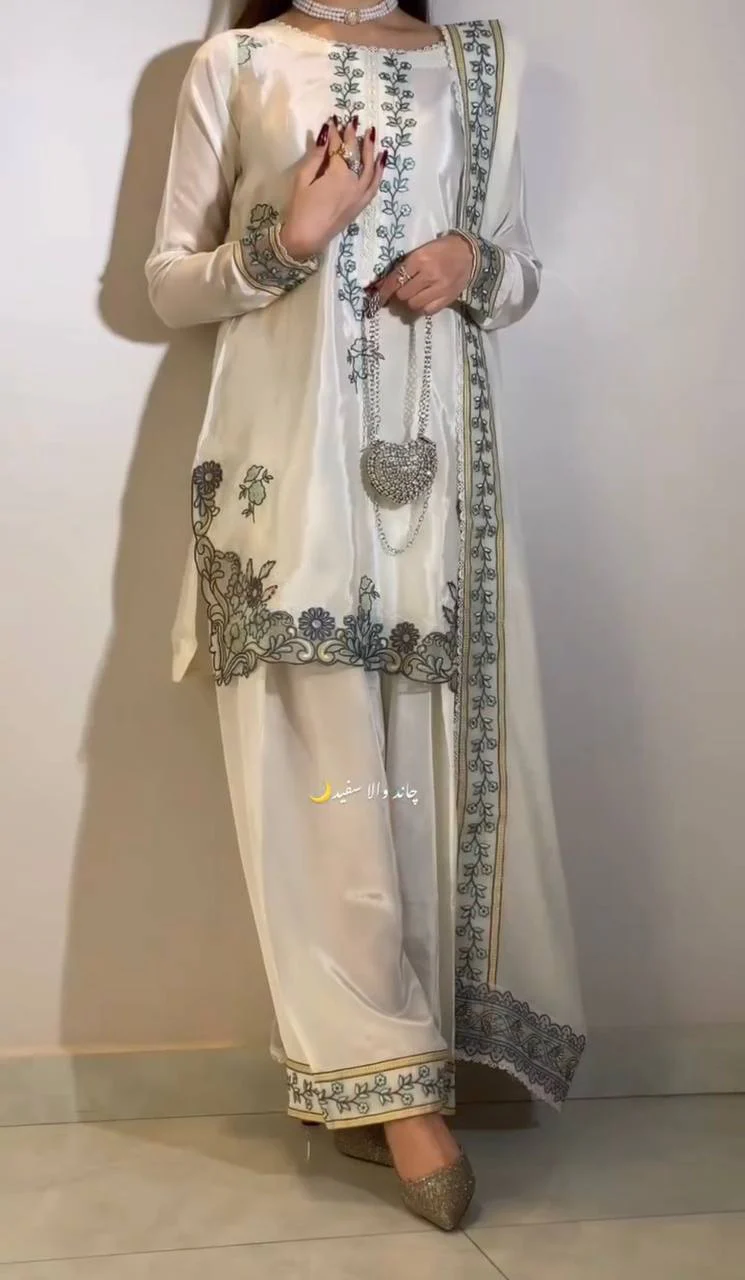 Serenity in Silk Graceful Ensemble - Image 6