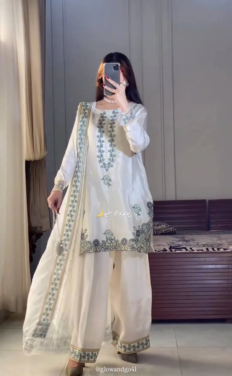 Serenity in Silk Graceful Ensemble - Image 8